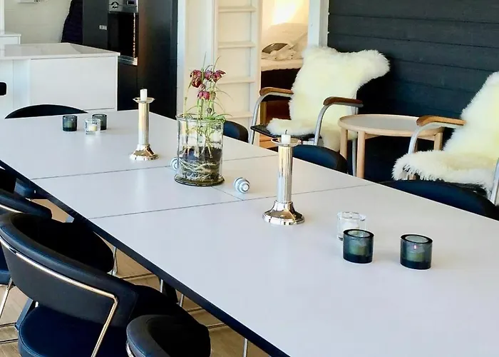Strandhus Med Panoramaudsigt Ved Anslet 別荘 *