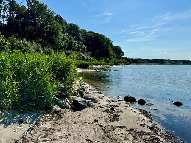 Strandhus Med Panoramaudsigt Ved Anslet 別荘 *